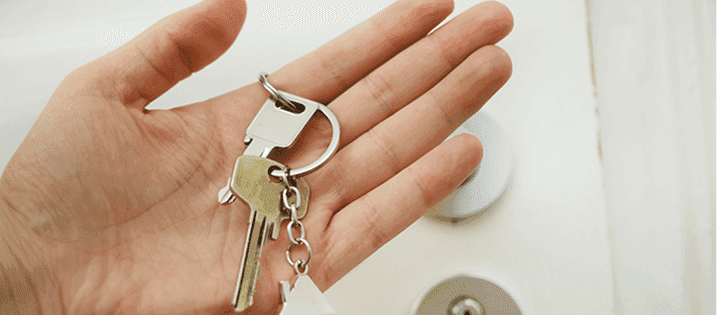 Keys handover